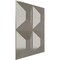 Ekena Millwork 11 7/8in. W x 11 7/8in. H Swindon EnduraWall Decorative 3D Wall Panel Covers 0.98 Sq. Ft. WP12X12SWBCR - alternate 4